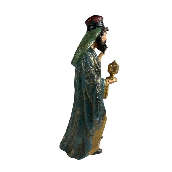 Vintage 1990s O'well Grandeur Noel Nativity King Wise Man Replacement Piece - Picture 4 of 14
